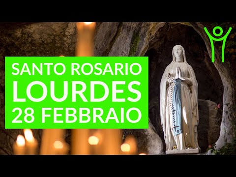Rosary from Lourdes, February 28, 2021 [GLORIOUS MYSTERIES]