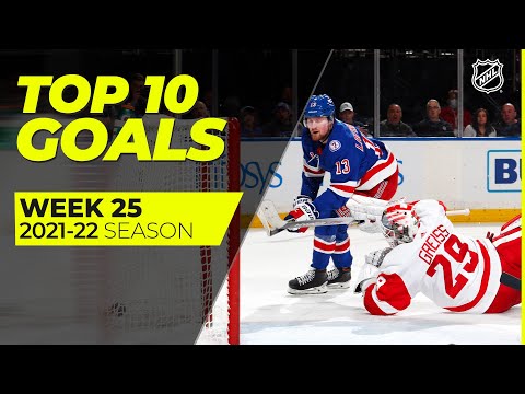 Top 10 Goals from Week 25 of the 2021-22 NHL Season