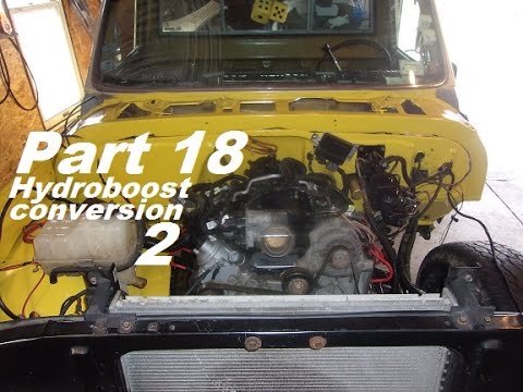 72 Chevy LS swap part 18 - Hydroboost install part 2