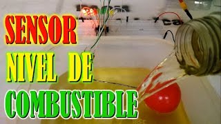 ⚡Proyecto fácil de electrónica - Sensor Nivel de Combustible⏳🚙🛵