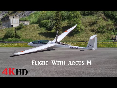 Flight with Arcus M Glider
