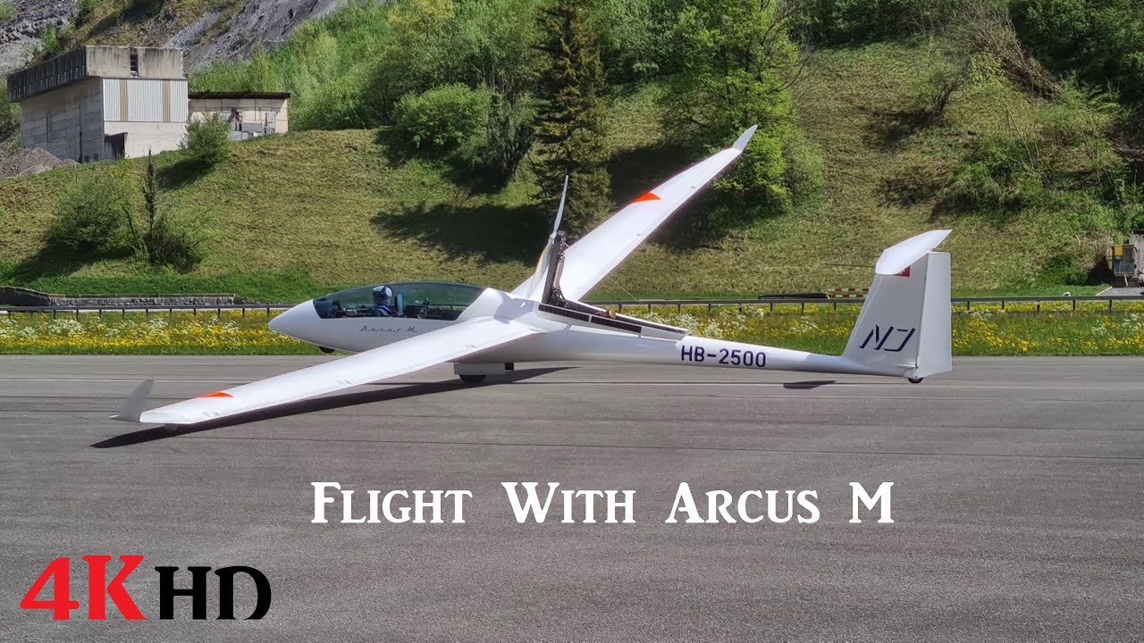 Flight with Arcus M Glider