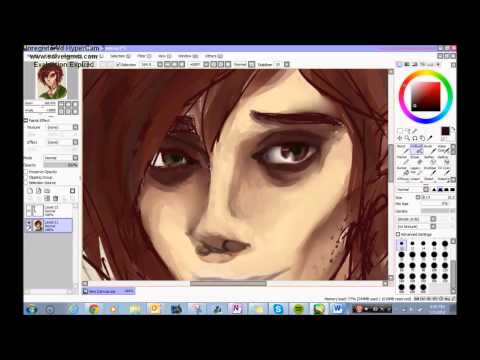 Spank Character Speedpaint