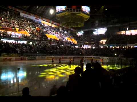SC Bern Einlauf gegen SC Langnau am 30.09.2011