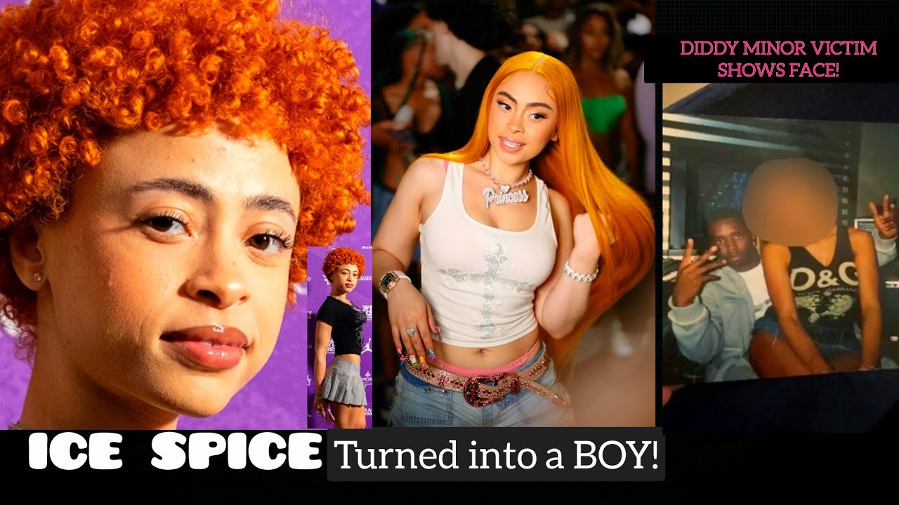 ICE  SPICE Turned into a BOY! DIDDY MINOR Shows Face! Hip Hop is PINK!