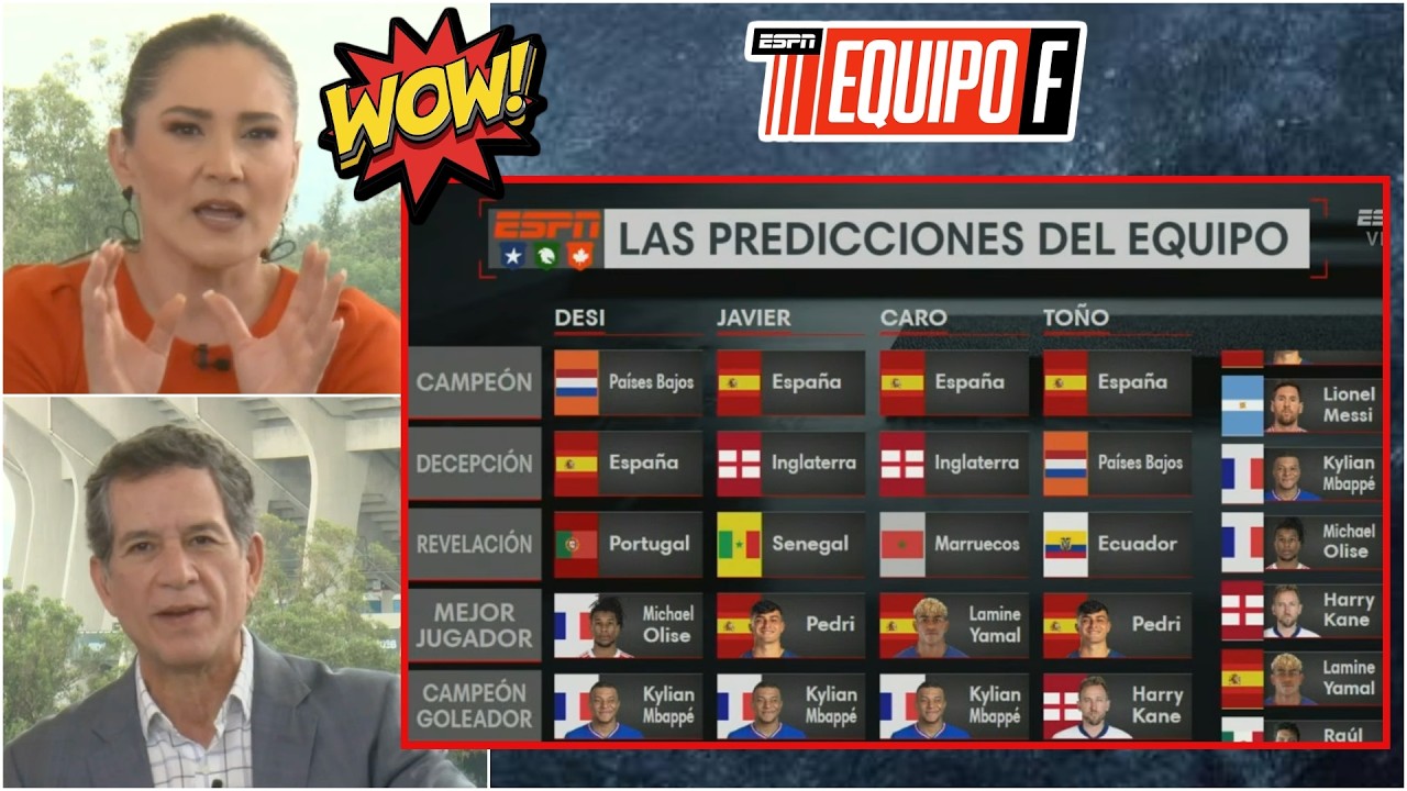 LOCURA de PREDICCIÓN: Países Bajos, el CAMPEÓN. ESPAÑA sería LA DECEPCIÓN del MUNDIAL | Equipo F