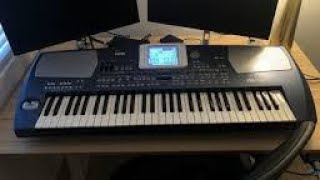 Video thumbnail for korg pa500 unboxing and review  by Sajid piano song by Sajid piano song