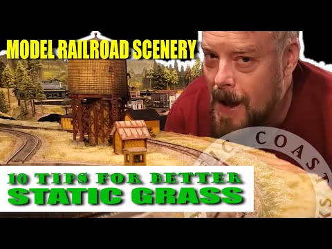 Model Railroad Scenery: 10 Tips for Better Static Grass