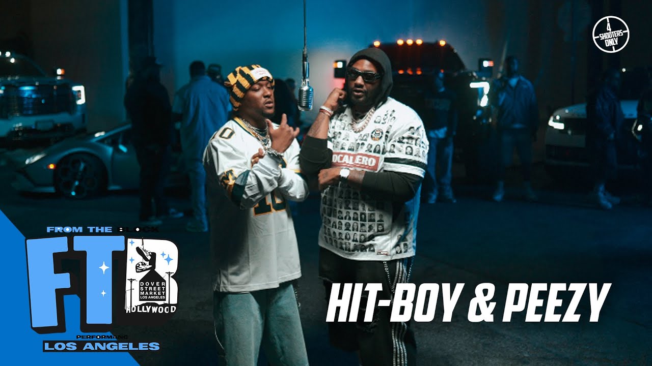 Hit-Boy & Peezy - Wheel of Fortune | From The Block Performance 🎙(LA)