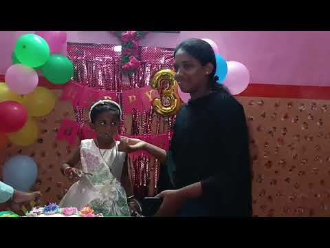 Muga ranjini birthday cake cutting celebration...