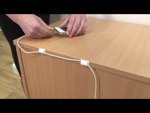 D-Line Cable Tidy Clips Home Installation Video