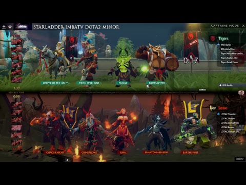 Lotac vs Tigers- StarLadder Minor Qualifier Live !