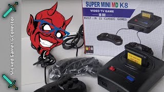 Sega Mini Classic " 167 in 1 " Retro Collection Megadrive / Genesis Clone