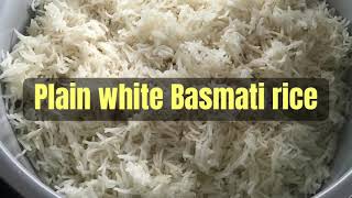 White basmati rice using Ninja Foodi