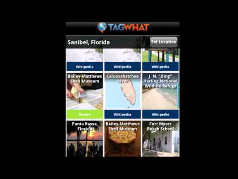 Tagwhat new features: Set Location Travel Log