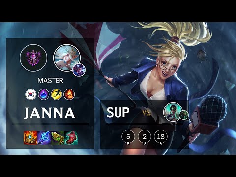Janna Support vs Karma - KR Master Patch 11.20