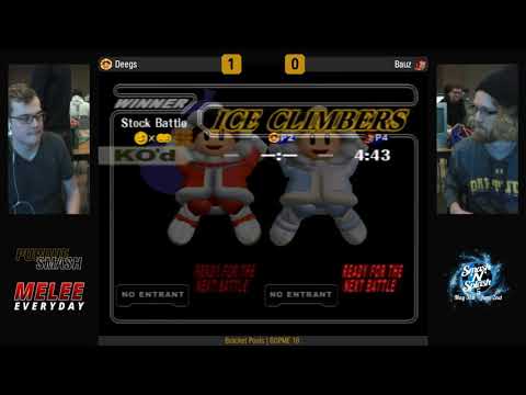 BOPME 18 Side Recordings - Pools - (Ice Climbers) Deegs vs Bauz (Ganondorf)