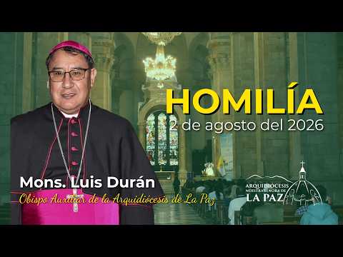 “Aliméntenlos ustedes”: Mons. Luis Durán llama a compartir y construir una Bolivia más solidaria