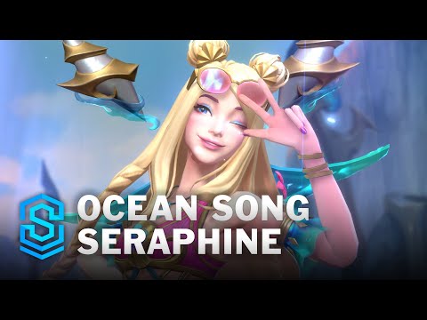 Ocean Song Seraphine Wild Rift Skin Spotlight