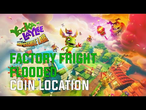 Yooka-Laylee and the Impossible Lair | Factory Fright - Flooded | Coin Location