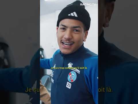 Andre Santos unites with Angelo Gabriel in Strasbourg.