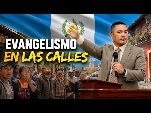 Evangelismo en las calles de Guatemala ( Flores Costa Cuca) - Pastor Carlos Rivas