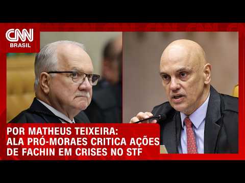Em um ano como Presidente do STF, Fachin é criticado por ala pró-Moraes | CNN 360°