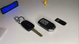 How to Change a Honda Car Key Case to a Folding Model