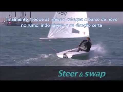 RYA Laser Top Sailing Tips - Jibeando [Legendado, Português]