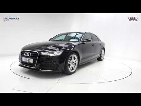 CMG AUDI SLIGO: 141D921 Audi A6 2.0TDIi S-Line 136BHP Manual Brilliant Black / Black Leather