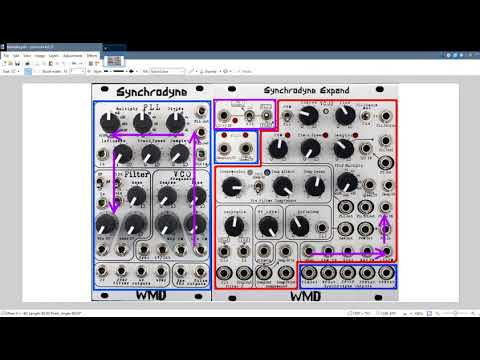 Synchrodyne Expand Panel and Signal Flow