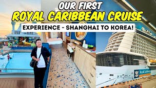 FIRST TIME CRUISE EXPERIENCE! Boarding the Royal Caribbean Cruise from Shanghai!🇨🇳🇰🇷