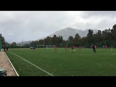 Tuff träning dag 1 i Marbella