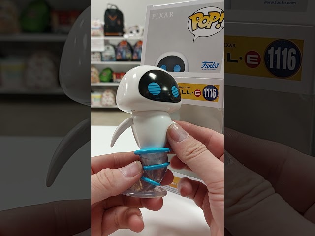 Vídeo relacionado con Funko POP! Disney: Wall-E - Eve Flying - Figuras Miniaturas Coleccionables Para Exhibición - Idea De Regalo - Mercancía Oficial - Juguetes Para Niños Y Adultos - Fans De Movies