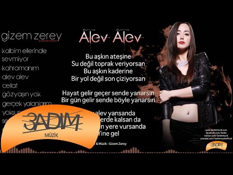 Gizem Zerey - Alev Alev ( Official Lyric Video )