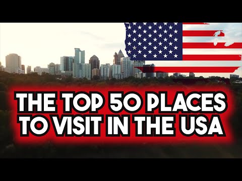 50 BEST PLACES TO VISIT IN THE USA | (2024) Travel Guide