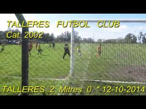 TALLERES 2  Mitre 0  -  Categoría 2002 - 12-10-2014