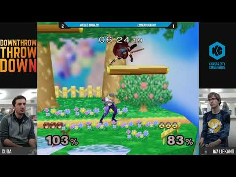 DTTD #7 SSBM - Cuda (Sheik) Vs. KU | Liekand (Marth) - Losers Quarters