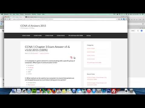 CCNA 1 Chapter 3 Exam Answer v5 & v5 02 2015 100%