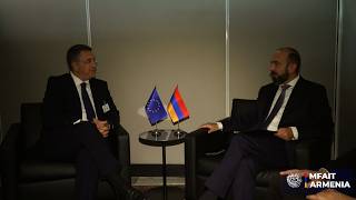 ՀՀ ԱԳՄԱ նախարարի և Կայուն տրանսպորտի և զբոսաշրջության հարցերով Եվրոպական հանձնակատարի հանդիպումը 23/09/2026