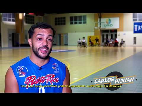 Atletas paralimpico de Puerto Rico - Baloncesto en Silla de Ruedas