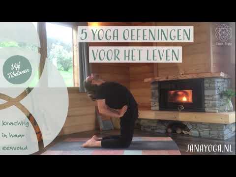 The 5 Tibetans | five exercises that will change your life | Jana Yoga
