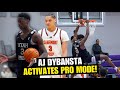 1 Ranked AJ Dybansta Silence TRASH TALKING FAN With 35 Pts Miami Commit Drop 39 Pts EASY