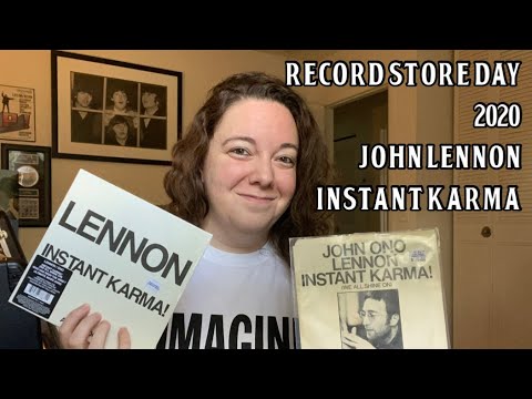 142. Record Store Day 2020: John Lennon “Instant Karma” comparison