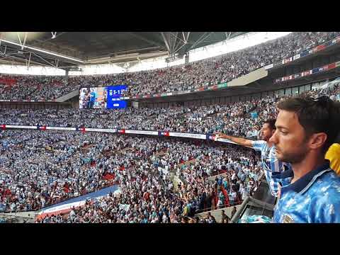 Let's All Sing Together -Sky Blues win League 2 Playoff Final