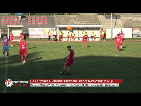 League 4 - Summary: Viitorul Fălticeni - Recolta Fântânele 4-1