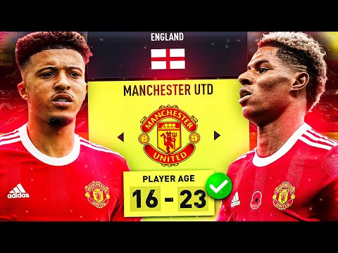 I REBUILD MANCHESTER UNITED using ONLY YOUTH PLAYERS!!
