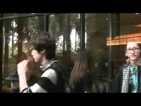 111203 B1A4 going to the Press Conference