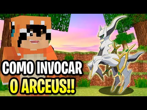 COMO INVOCAR O POKEMON DEUS (ARCEUS)  - Pixelmon battle #6