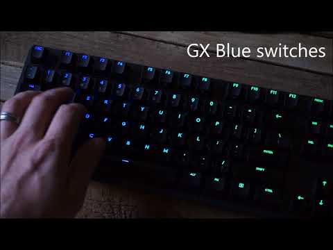 TYPING TEST: Logitech G512 with GX Blue switches
